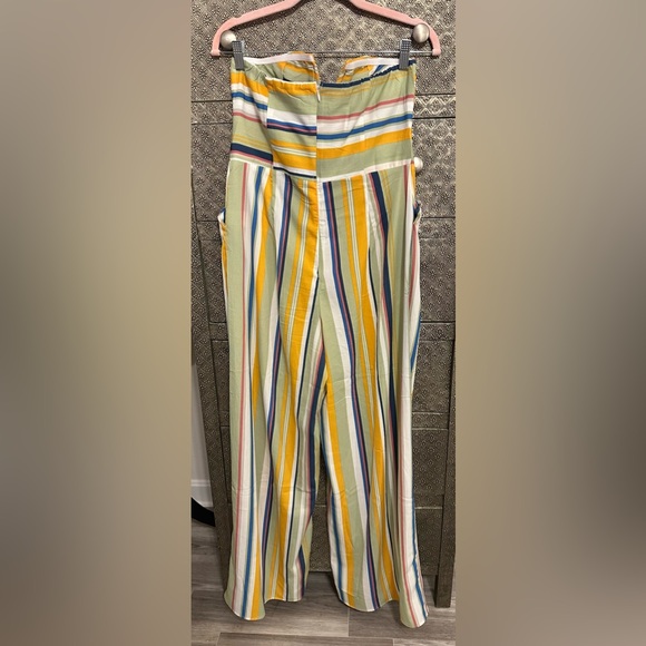 @BALANCE Strapless Split Leg Jumpsuit - Picture 8 of 9